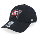 フォーティーセブンブランド 47 Brand 【 Columbus Blue Jackets Mvp Black Adjustable Men Black 】 コロンバス 青色 ブルー 黒色 ブラック バッグ 小物 ブランド雑貨 帽子 メンズ帽子 キャップ メンズ 黒色 ブ