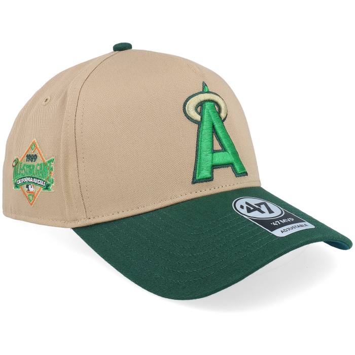 樂天商城 - フォーティーセブンブランド 47 Brand 【 Hatstore Exclusive X Los Angeles Angels Cooperstown All Star Game Sure Shot 47 Mvp Dt Khaki/Green A-Frame Adjustable Men Beige 】 angels エンジェルス クーパーズタウン Game ゲーム メ