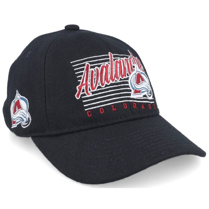 �������������å� Outerstuff �� Kids Colorado Avalanche Retro Wooly Black Dad Cap Kids Black �� ������� ���Х��� ��ȥ� ���� �֥�å� ����å� ˹�� ���å� �٥ӡ� �ޥ��˥ƥ� ���å��ե��å���� ˹��