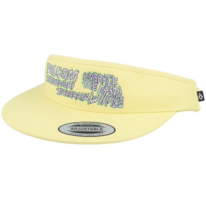 ボルコム Volcom 【 Fa Tetsunori Aurayellow Visor Men Yellow 】 バッグ 小物 ブランド雑貨 帽子 メンズ帽子 キャップ メンズ yellow 黄色・イエロー