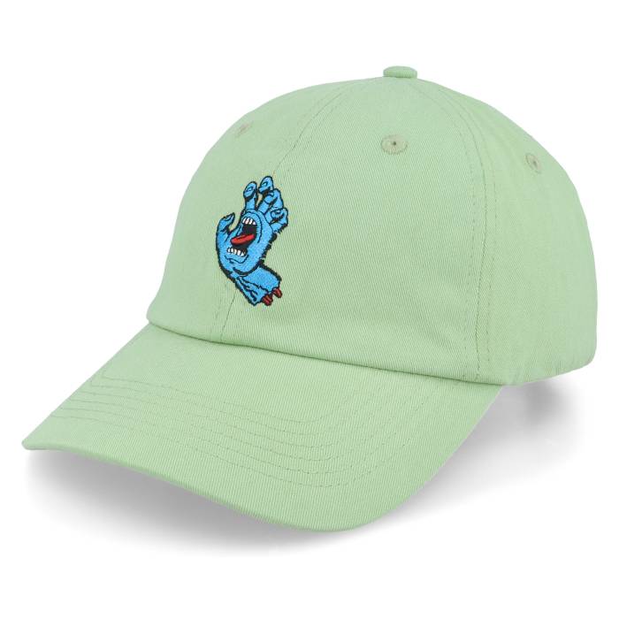 サンタクルーズ Santa Cruz 【 Screaming Mini Hand Cap Apple Mint Dad Cap Men Green 】 キャップ 帽子 バッグ 小物 ブランド雑貨 帽子 メンズ帽子 キャップ メンズ green 緑・グリーン