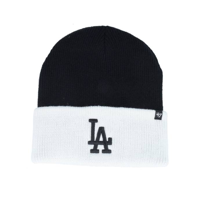 【★スーパーSALE★3/11深夜2時迄】フォーティーセブンブランド 47 Brand 【 Los Angeles Dodgers Campus 47 Knit Beanie Black Cuff Men Black 】 ドジャース キャンパス ニット キャップ 帽子 黒色 ブラック バッグ 小物 ブランド雑貨 帽子 メンズ