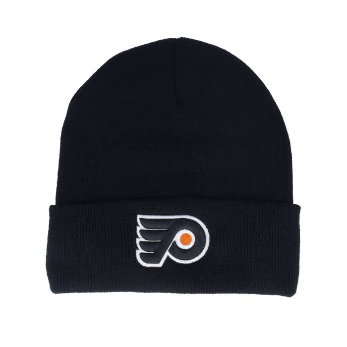 アメリカンニードル American Needle 【 Philadelphia Flyers Terrain Knit Solid Black Cuff Men Black 】 フィラデルフィア フライヤーズ ニット ソリッド 黒色 ブラック バッグ 小物 ブランド雑貨 帽子 メンズ帽