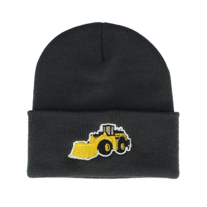 【★スーパーSALE★12/11深夜2時迄】Kiddo Cap 【 Kids Wheel Loader Graphite Grey Cuff Kids Grey 】 ..