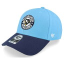 フォーティーセブンブランド 47 Brand 【 Pittsburgh Penguins Two Tone Mvp Columbus Blue/Navy Adjustable Men Blue 】 ピッツバーグ ペンギンズ コロンバス バッグ 小物 ブランド雑貨 帽子 メンズ帽子 キャップ メ