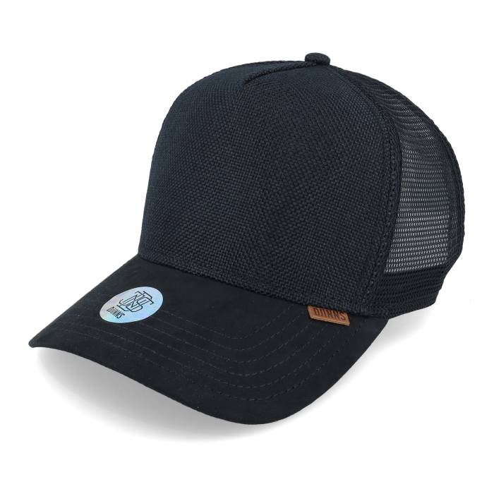 Djinns 【 Suelin Black Trucker Men Black 】 黒色 ブラック トラッカー バッグ 小物 ブランド雑貨 帽子 メンズ帽子 キャップ メンズ 黒色 ブラック