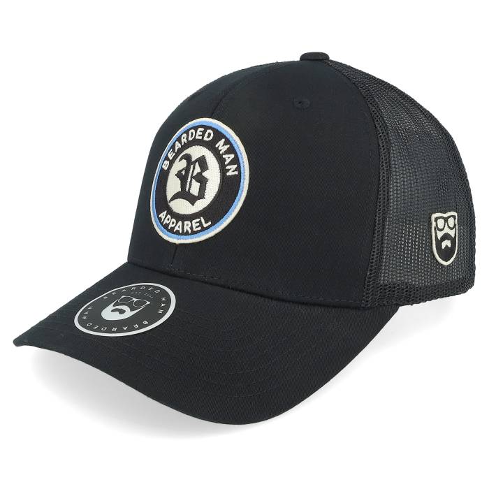 ブランド名Bearded Man性別Men(メンズ)商品名Old English B Patch Black Truckerカラー・Black