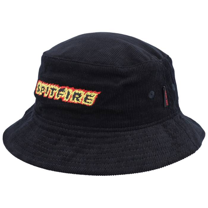 スピットファイア Spitfire 【 Flames Script Cord Black Bucket Men Black 】 フレームス スクリプト ..