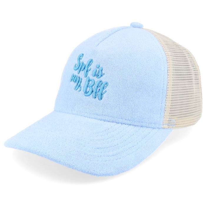 Abducted 【 Spf Is My Bff Terry Light Blue A-Frame Trucker Men Blue 】 青色 ブルー トラッカー バッグ 小物 ブランド雑貨 帽子 メンズ帽子 キャップ メンズ 青色 ブルー