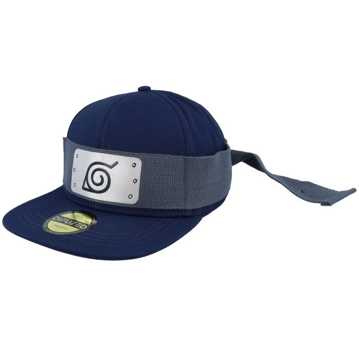 Difuzed 【 Naruto Shippuden Navy Snapback Men Blue 】 紺色 ネイビー Snapback スナップバック バッグ バッグ 小物 ブランド雑貨 帽子 メンズ帽子 キャップ メンズ 青色 ブルー