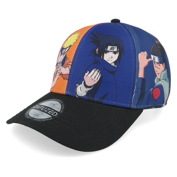 Difuzed 【 Naruto Orange/Blue/Red/Grey/Black Adjustable Men 】 バッグ 小物 ブランド雑貨 帽子 メンズ帽子 キャップ メンズ