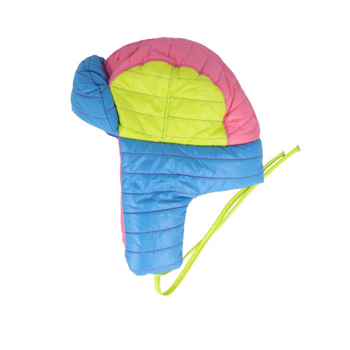 楽天スニケスステットソン Stetson 【 Bomber Colorblock Wr Freestyle Blue/Pink/Yellow Trapper Men 】 フリースタイル バッグ 小物 ブランド雑貨 帽子 メンズ帽子 ニット帽 メンズ