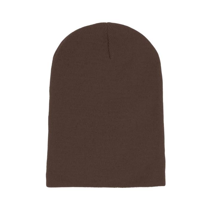 Beechfield 【 Chocolate Long Blank Beanie Men Brown 】 キャップ 帽子 バッグ 小物 ブランド雑貨 帽子 メンズ帽子 ニット帽 メンズ 茶色 ブラウン