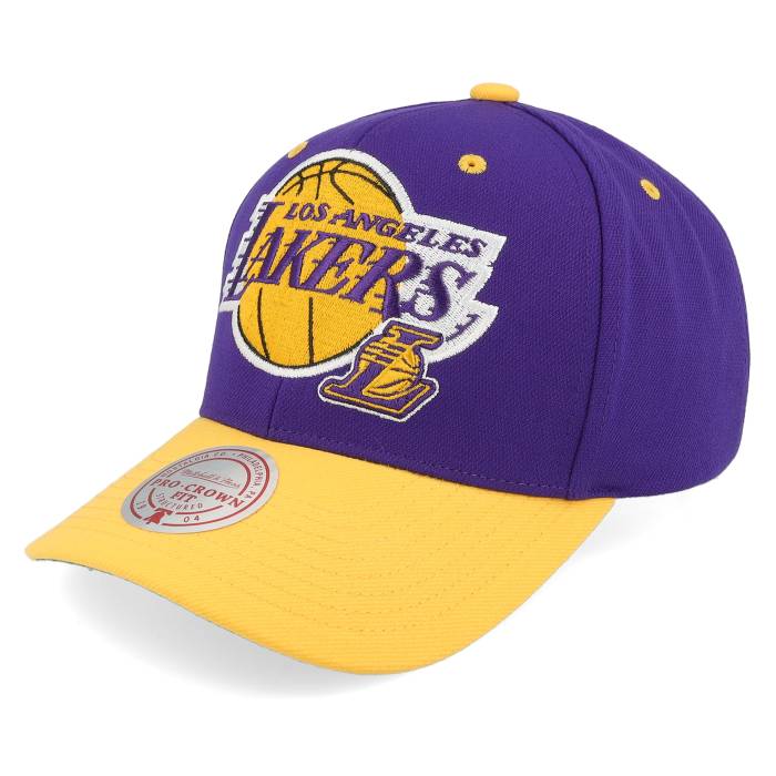 ミッチェル&ネス Mitchell & Ness 【 Los Angeles Lakers All In 2.0 Pro Purple/Yellow Adjustable Men Purple 】 Lakers レイカーズ プロ バッグ 小物 ブランド雑貨 帽子 メンズ帽子 キャップ メンズ Purple 紫・パープル