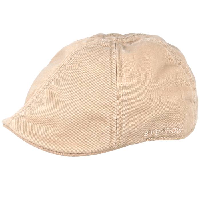 ステットソン Stetson 【 Texas Cotton Beige Flat Cap Men Beige 】 テキサス ベージュ キャップ 帽子 メンズ ベージュ