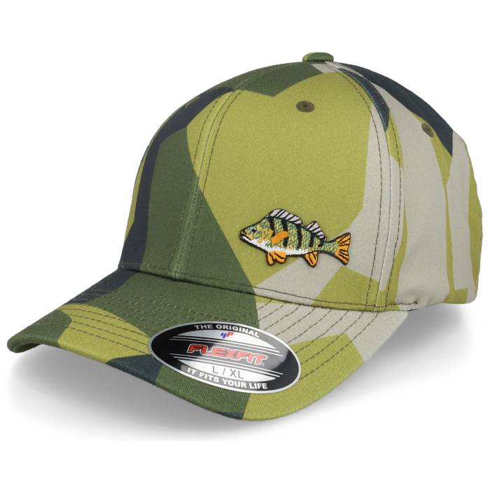 Skillfish Perch Fish Left Panel M90 Camo Flexfit Men カモ柄 メンズ