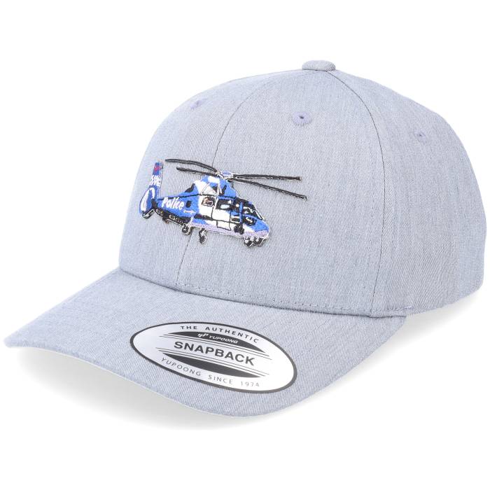 Kiddo Cap 【 Kids Police Helicopter Heather Grey Adjustable Kids Grey 】 heather ヘザー 灰色 グ..