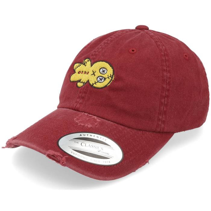 Abducted 【 Vodoo Gingerbread Maroon Destroyed Dad Cap Men Red 】 マルーン キャップ 帽子 バッグ 小物 ブランド雑貨 帽子 メンズ帽子 キャップ メンズ Red 赤・レッド