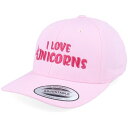 Unicorns 【 Kids I Love Pink Adjustable Kids Pink 】 pink ピンク キッズ ベビー マタニティ キッズファッション 帽子 キャップ ジュニア キッズ pink ピンク