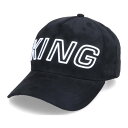 King Apparel 【 Aldgate Curved Peak Black Adjustable Men Black 】 黒色 ブラック バッグ 小物 ブランド雑貨 帽子 メンズ帽子 キャップ メンズ 黒色 ブラック