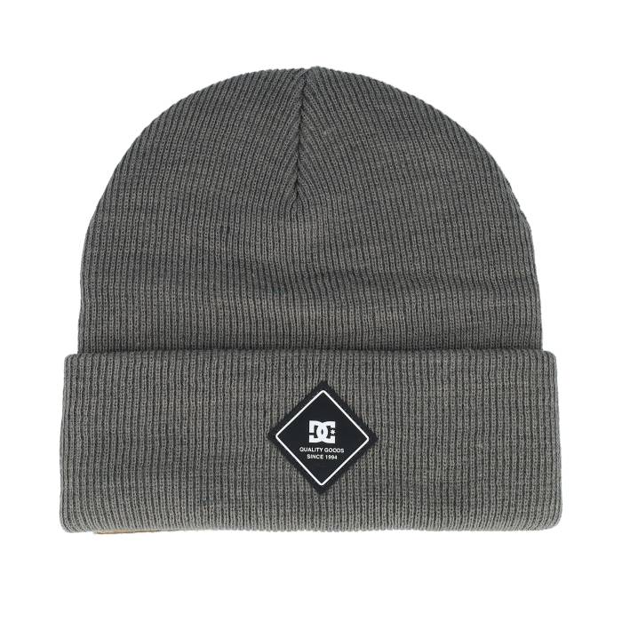 �ǥ������� Dc �� Kids Label Youth Beanie Pewter Cuff Kids Grey �� �Ҷ��� ����å� ˹�� ���å� �٥ӡ� �ޥ��˥ƥ� ���å��ե��å���� ˹�� �˥å�˹ ����˥� ���å� ���� ���졼