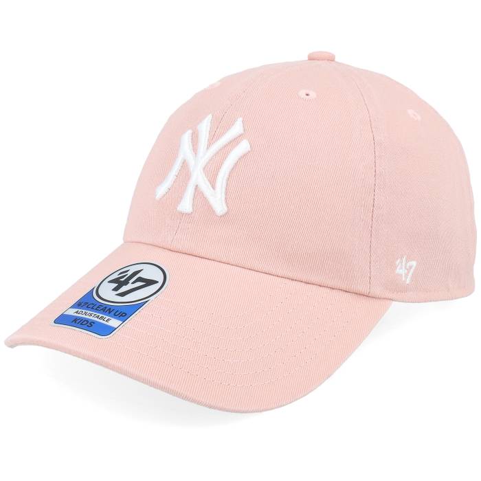 �ե����ƥ������֥�֥��� 47 Brand �� Kids New York Yankees Mlb Clean Up Loop Label D.mauve Dad Cap Kids Pink �� ��󥭡��� ����å� ˹�� ���å� �٥ӡ� �ޥ��˥ƥ� ���å��ե��å���� ˹�� ����å� ����