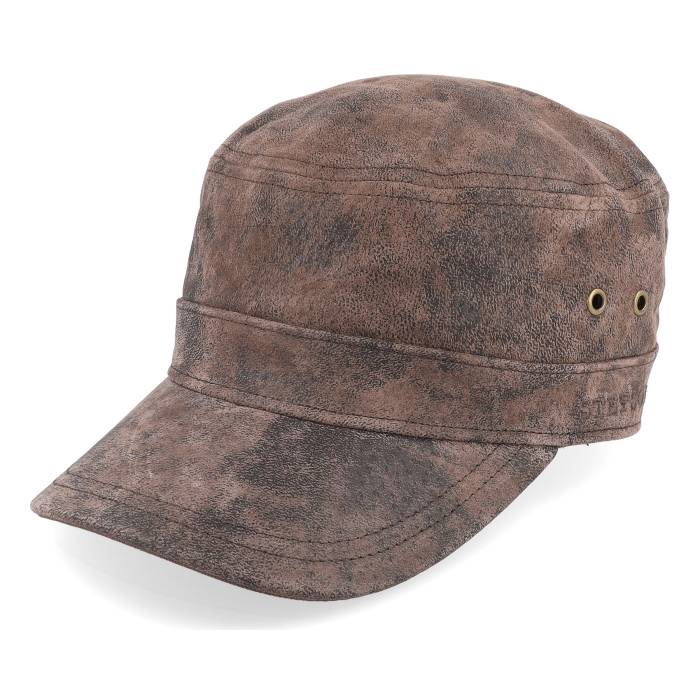 【★スーパーSALE★3/11深夜2時迄】ステットソン Stetson 【 Pigskin Brown Army Men Brown 】 茶色 ブラウン アーミー バッグ 小物 ブランド雑貨 帽子 メンズ帽子 キャップ メンズ 茶色 ブラウン