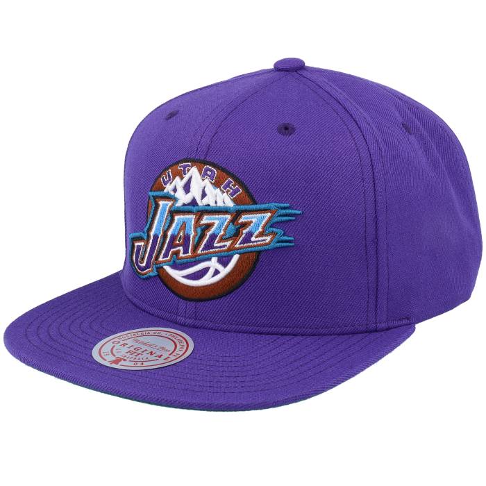 ミッチェル&ネス Mitchell & Ness 【 Utah Jazz Team Ground 2.0 Hwc Purple Snapback Men Purple 】 ..