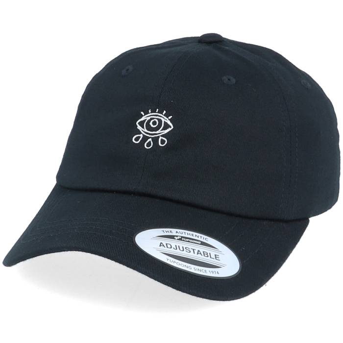 アイコニック Iconic 【 All Seeing Eye Tears Organic Black Dad Cap Men Black 】 黒色 ブラック キャップ 帽子 バッグ 小物 ブランド雑貨 帽子 メンズ帽子 キャップ メンズ 黒色 ブラック