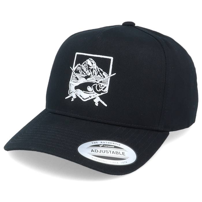 Skillfish 【 Fishing Badge Black A-Frame Adjustable Men Black 】 黒色 ブラック バッグ 小物 ブランド雑貨 帽子 メンズ帽子 キャップ メンズ 黒色 ブラック