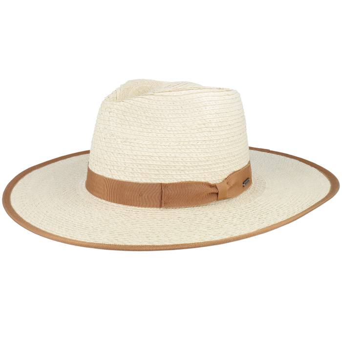 【★スーパーSALE★3/11深夜2時迄】ブリクストン Brixton 【 Jo Rancher Natural/Tan Straw Hat Men Beige 】 バッグ 小物 ブランド雑貨 帽子 メンズ帽子 ハット メンズ ベージュ