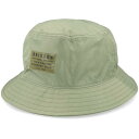 ブリクストン Brixton 【 Vintage Nylon Packable Olive Surplus Bucket Men Green 】 vintage ビンテージ・ヴィンテージ ナイロン olive オリーブ バッグ 小物 ブランド雑貨 帽子 メンズ帽子 ハット メンズ green 緑