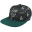 Headster 【 Kids Mosquito Black/Dark Green Snapback Kids Black 】 green 緑・グリーン Snapback ス..