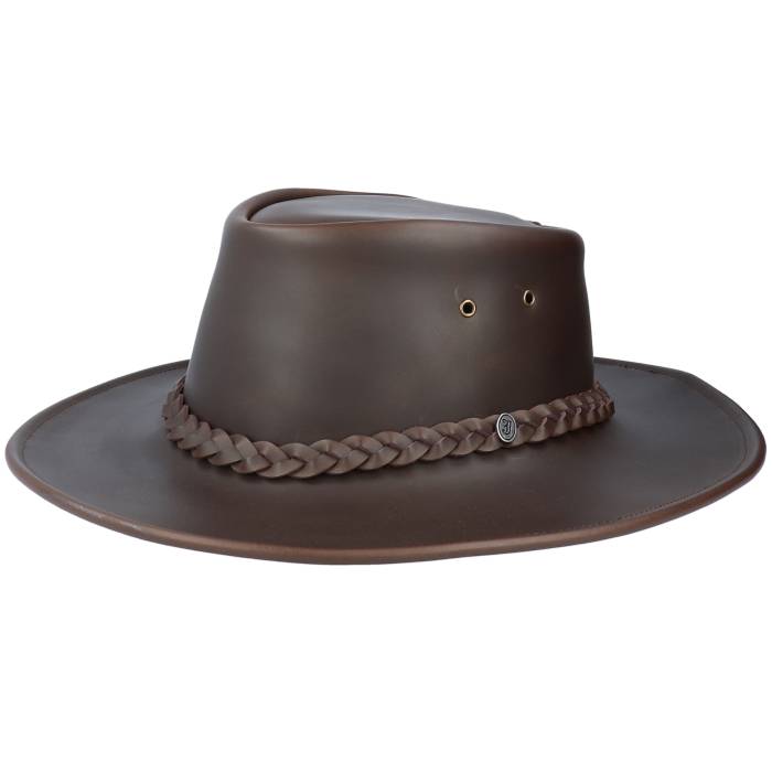 ブランド名Jaxon & James性別Men(メンズ)商品名Crushable Leather Outback Hat Brown Travelerカラー・Brown