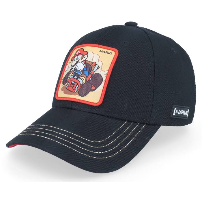 ブランド名Capslab性別Men(メンズ)商品名Super Mario Kart Mario Black/Red Adjustableカラー・Black