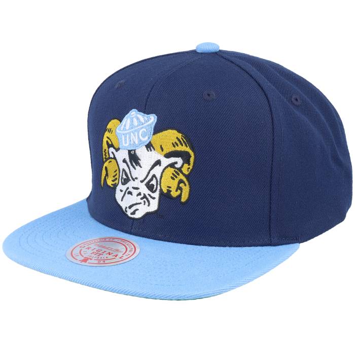【★スーパーSALE★3/11深夜2時迄】ミッチェル&ネス Mitchell & Ness 【 North Carolina Tar Heels Team 2 Tone 2.0 Navy/Light Blue Snapback Men Blue 】 ノース カロライナ Team チーム 青色 ブルー Snapback スナップバック バッグ バッグ 小物 ブランド雑