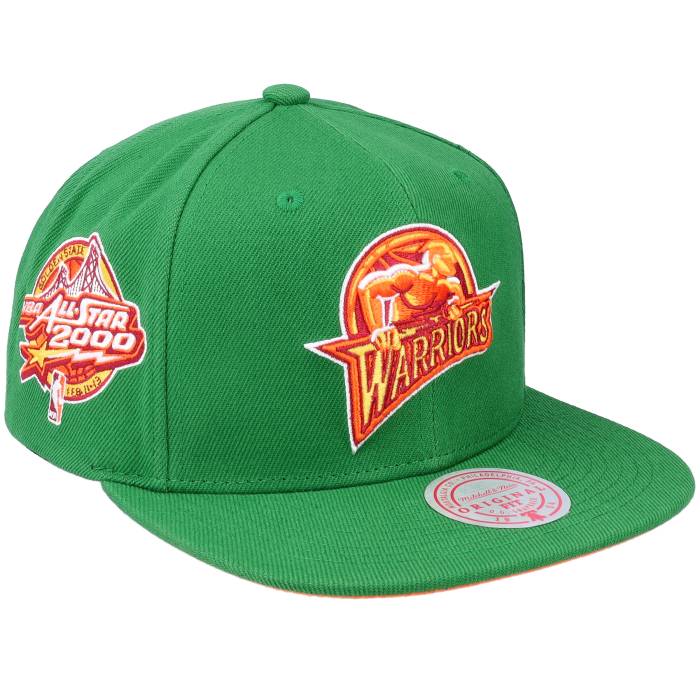 ミッチェル&ネス Mitchell & Ness 【 Golden State Warriors Like Mike Green Snapback Men Green 】 State スケートボード ウォリアーズ green 緑・グリーン Snapback スナップバック バッグ バッグ 小物 ブランド雑貨