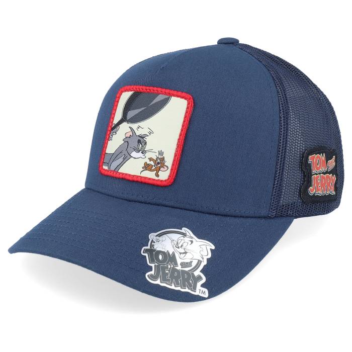 Tom & Jerry 【 Pan Navy Trucker Men Blue 】 紺色 ネイビー トラッカー バッグ 小物 ブランド雑貨 帽..