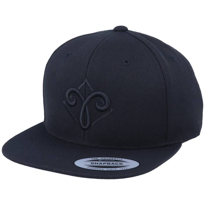 Astrology 【 Aries 3D Black Snapback Men Black 】 黒色 ブラック Snapback スナップバック バッグ バッグ 小物 ブランド雑貨 帽子 メンズ帽子 キャップ メンズ 黒色 ブラック(4.0)