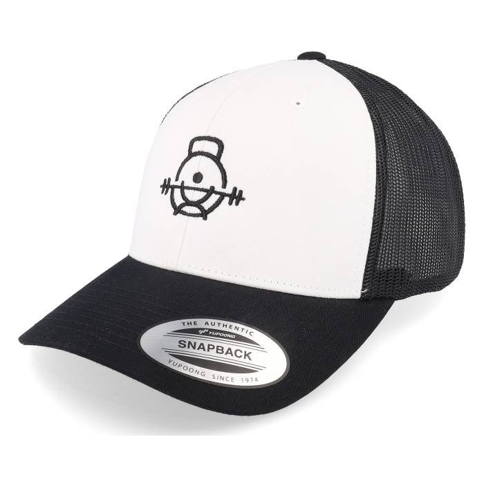 Berzerk 【 Workout Fitness Logo Black/White Trucker Men Black, White 】 workout ワークアウト フィットネス ロゴ トラッカー バッグ 小物 ブランド雑貨 帽子 メンズ帽子 キャップ メンズ 白色 ホワイト
