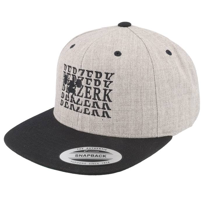 Berzerk 【 Fitness Workout Man Grey/Black Snapback Men Grey 】 フィットネス workout ワークアウト Snapback スナップバック バッグ バッグ 小物 ブランド雑貨 帽子 メンズ帽子 キャップ メンズ 灰色 グレー