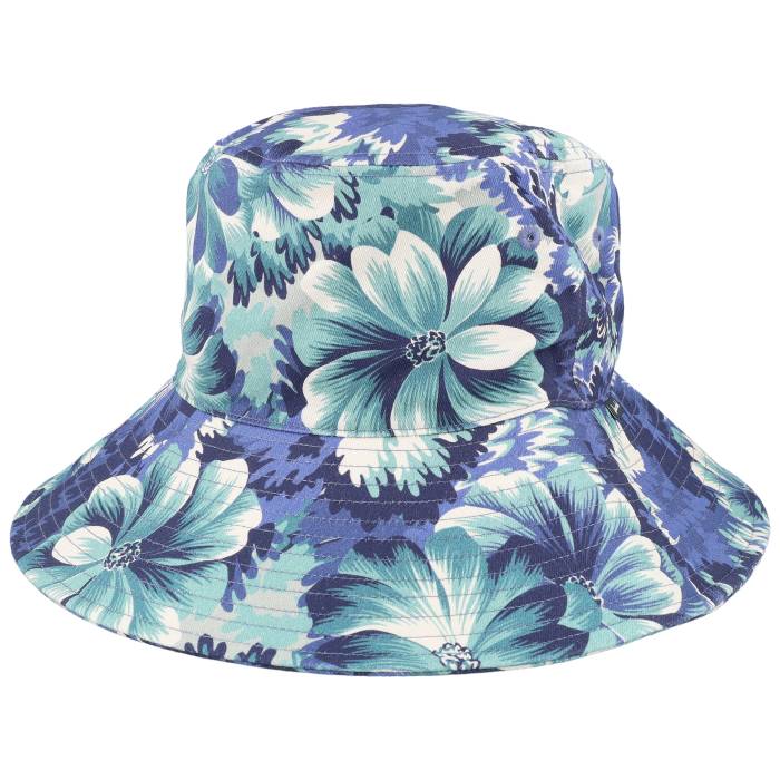 Herschel 【 Maude Sun Hat Floral Tapestry Bucket Men Blue 】 バッグ 小物 ブランド雑貨 帽子 メン..