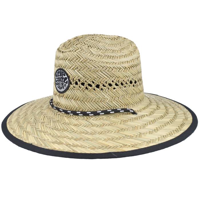 【★Fashion THE SALE★1/14(水)23時59分迄】リップカール Rip Curl 【 Kids Logo Natural Straw Hat Kid..