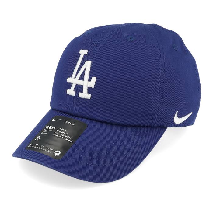 【★スーパーSALE★3/11深夜2時迄】Nike Mlb 【 Kids Los Angeles Dodgers Club Unstructured Blue Dad Cap Kids Blue 】 ドジャース クラブ 青色 ブルー キャップ 帽子 キッズ ベビー マタニティ キッズファッション 帽子 キャップ ジュニア キッズ