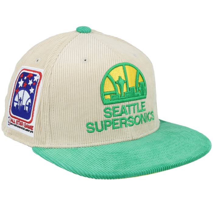 美品　Mitchell & Ness ミッチェル&ネス　キャップ　グリーン 送料無料】 ミッチェル&ネス メンズ 帽子 アクセサリー Men's Mitchell