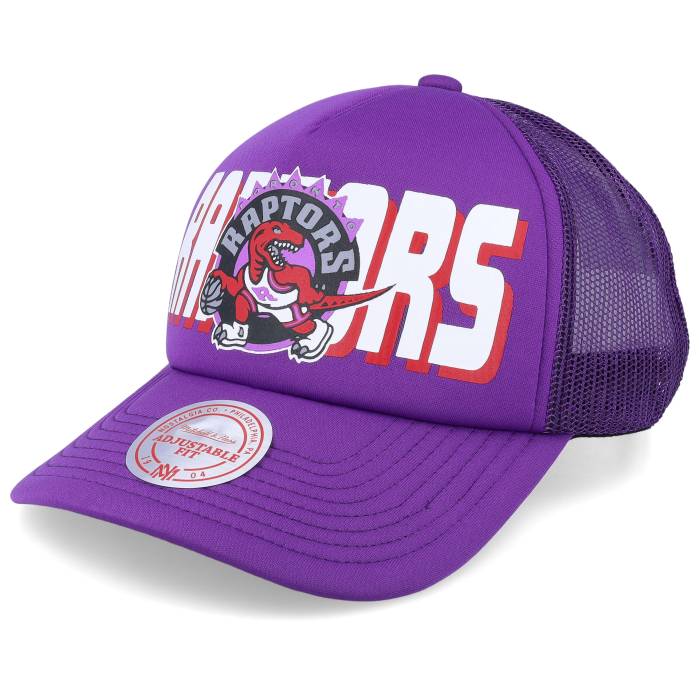 ミッチェル&ネス Mitchell & Ness 【 Toronto Raptors Billboard Hwc Purple Trucker Men Purple 】 ト..