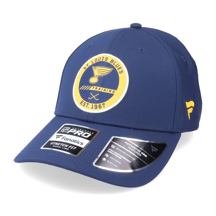 ファナティクス Fanatics 【 St. Louis Blues Authentic Pro Training Flex Navy Flexfit Men Blue 】 ブルース オーセンティック プロ トレーニング 紺色 ネイビー バッグ 小物 ブランド雑貨 帽子 メンズ帽子 キャ