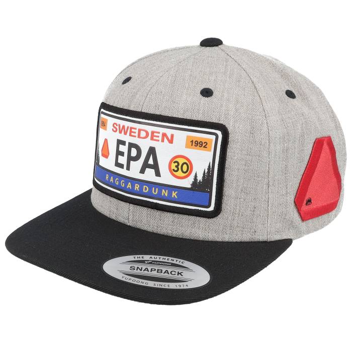 アイコニック Iconic 【 Epa Registreringsskylt Heather Grey/Black Snapback Men Grey 】 heather ヘ..