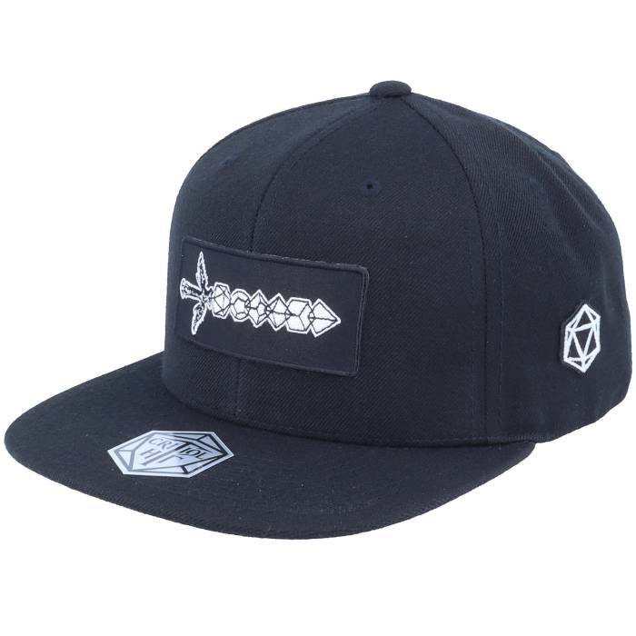Critiql Hit 【 Dice Sword Patch Black Snapback Men Black 】 黒色 ブラック Snapback スナップバック バッグ バッグ 小物 ブランド雑貨 帽子 メンズ帽子 キャップ メンズ 黒色 ブラック(4.0)
