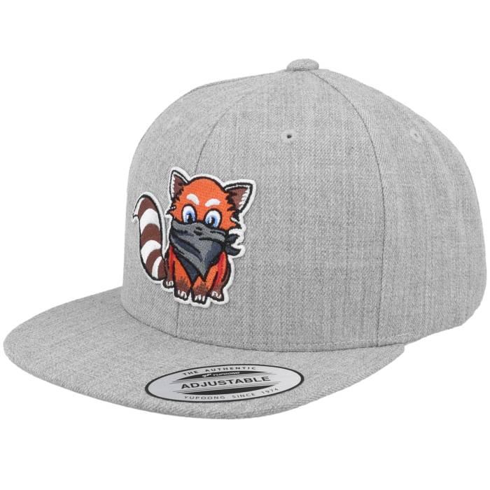 ブランド名Kiddo Cap性別Kids(ジュニア キッズ)商品名Kids Hatsie The Red Panda Heather Grey Snapbackカラー・Grey